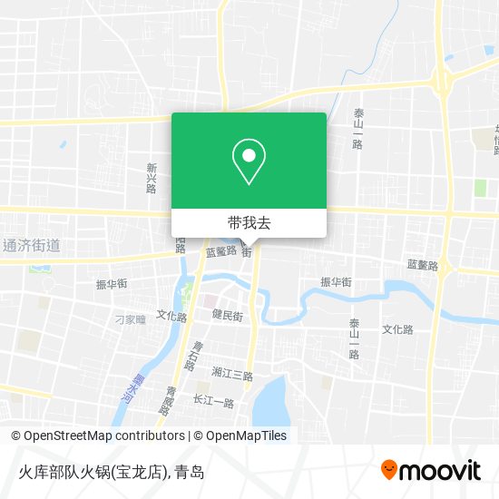 火库部队火锅(宝龙店)地图