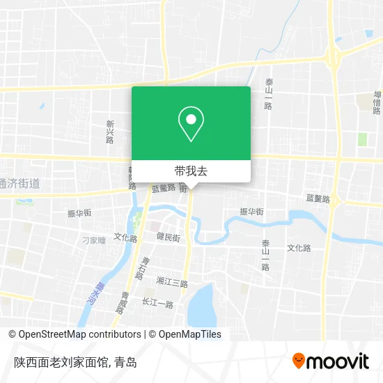 陕西面老刘家面馆地图