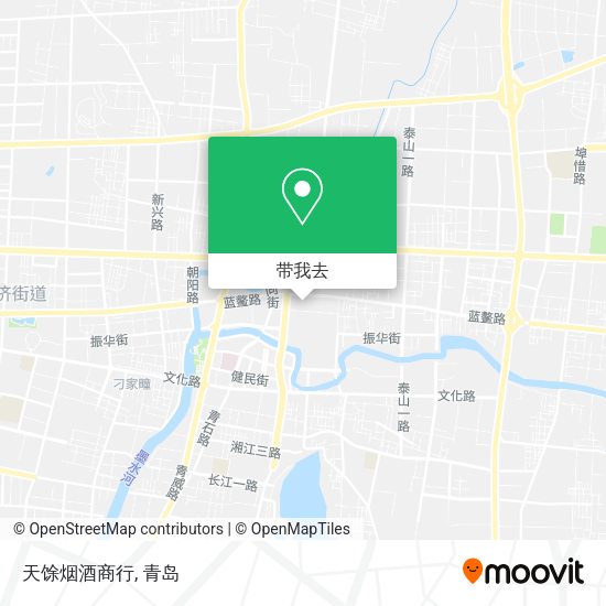 天馀烟酒商行地图