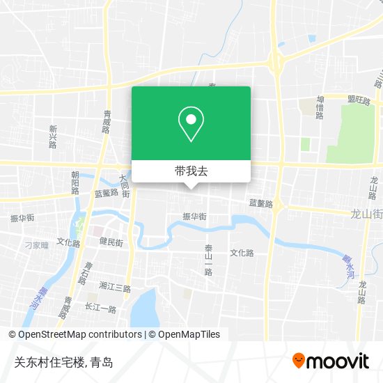 关东村住宅楼地图