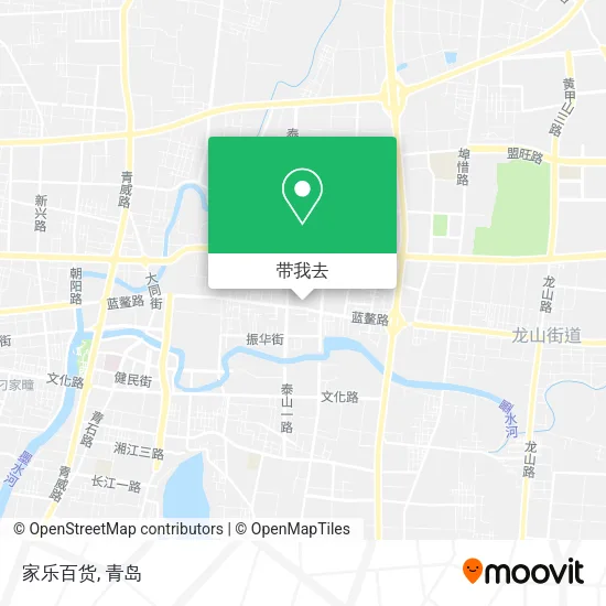 家乐百货地图