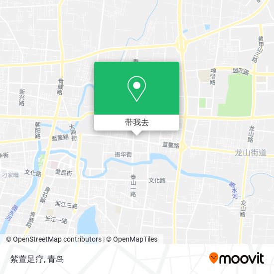 紫萱足疗地图