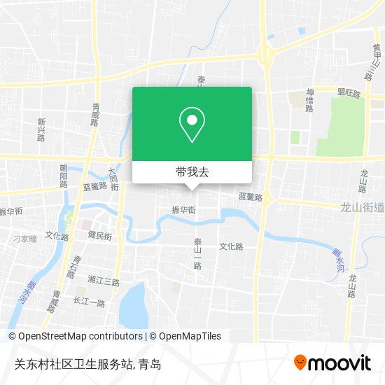 关东村社区卫生服务站地图