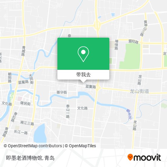 即墨老酒博物馆地图