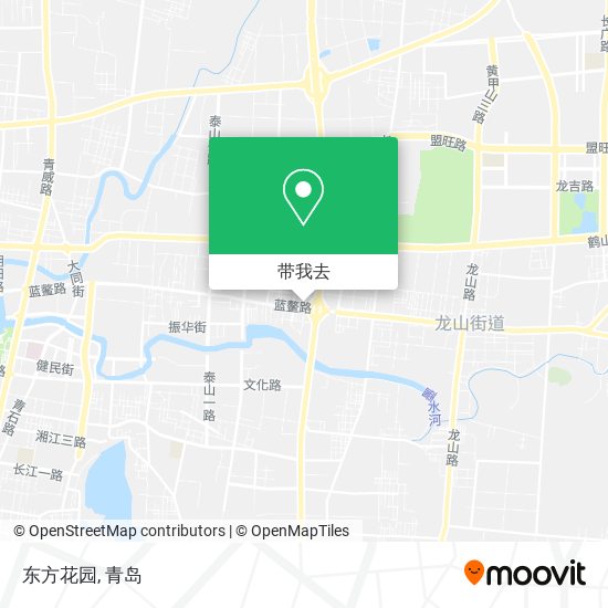 东方花园地图