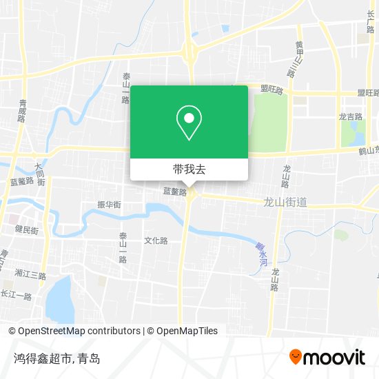 鸿得鑫超市地图