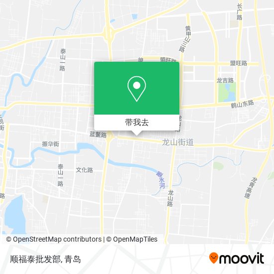 顺福泰批发部地图