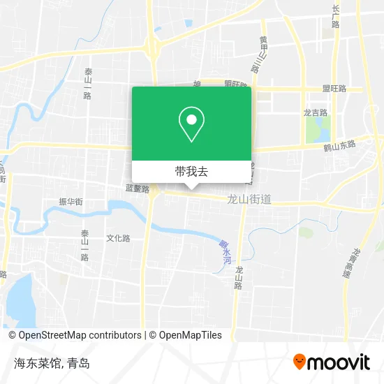 海东菜馆地图