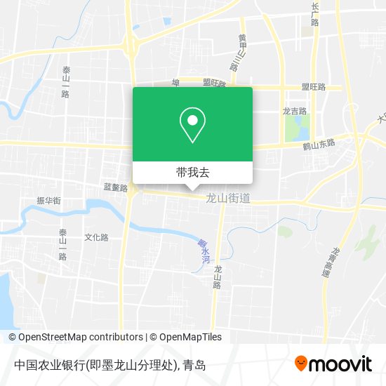 中国农业银行(即墨龙山分理处)地图