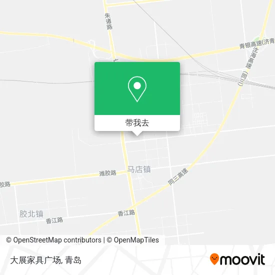 大展家具广场地图