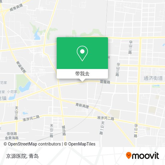 京源医院地图