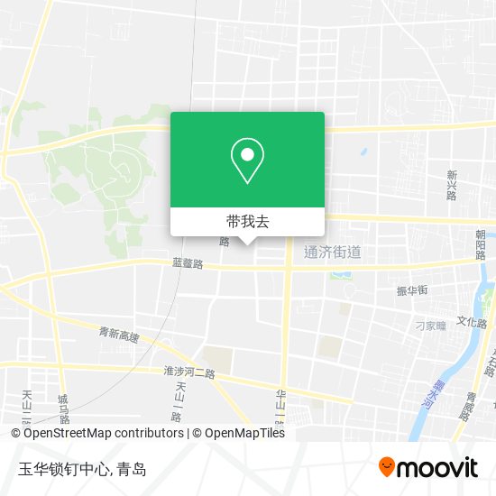 玉华锁钉中心地图