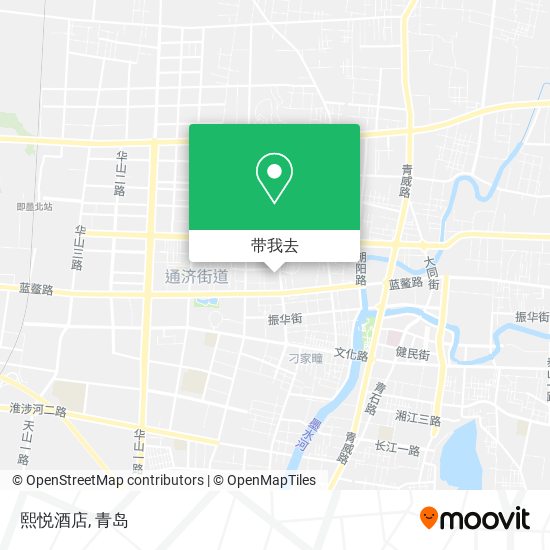 熙悦酒店地图