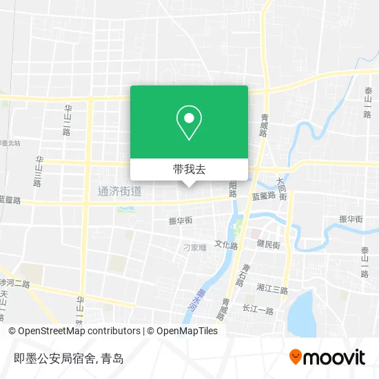 即墨公安局宿舍地图