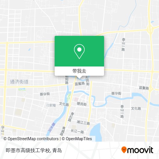 即墨市高级技工学校地图