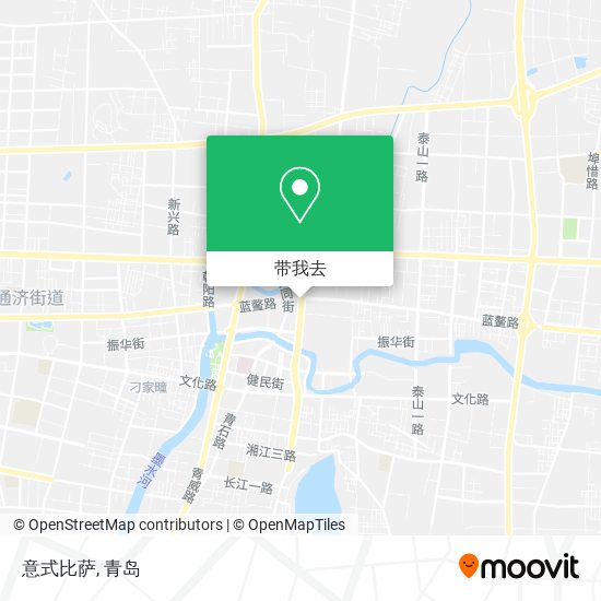 意式比萨地图