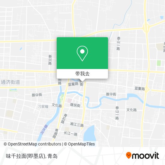 味千拉面(即墨店)地图