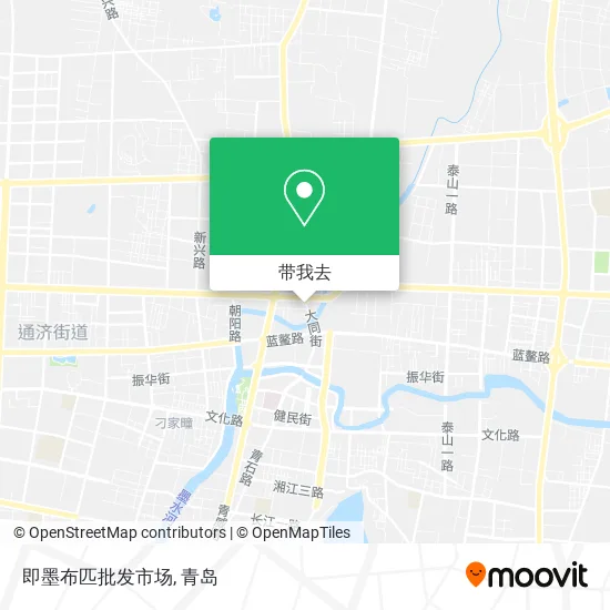 即墨布匹批发市场地图