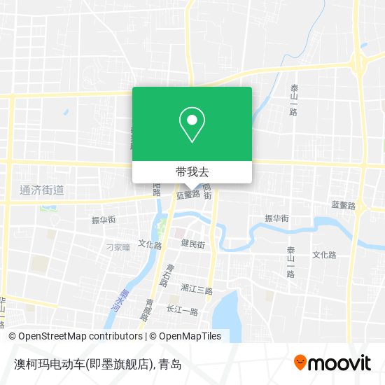 澳柯玛电动车(即墨旗舰店)地图