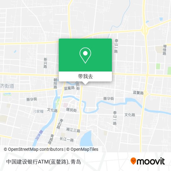 中国建设银行ATM(蓝鳌路)地图