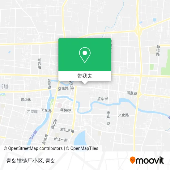 青岛锚链厂小区地图