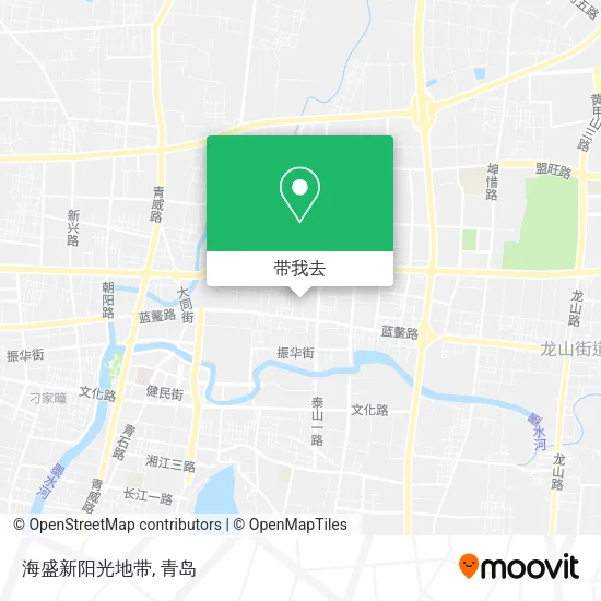 海盛新阳光地带地图