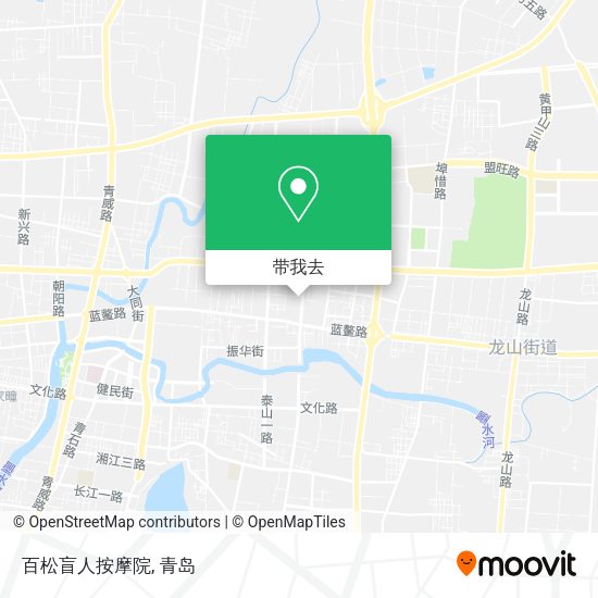 百松盲人按摩院地图