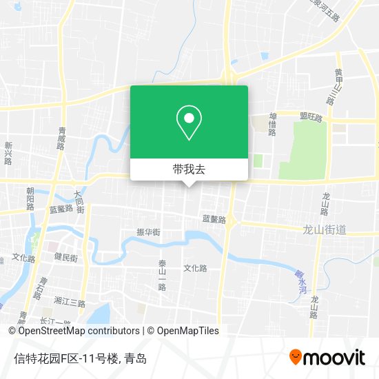 信特花园F区-11号楼地图