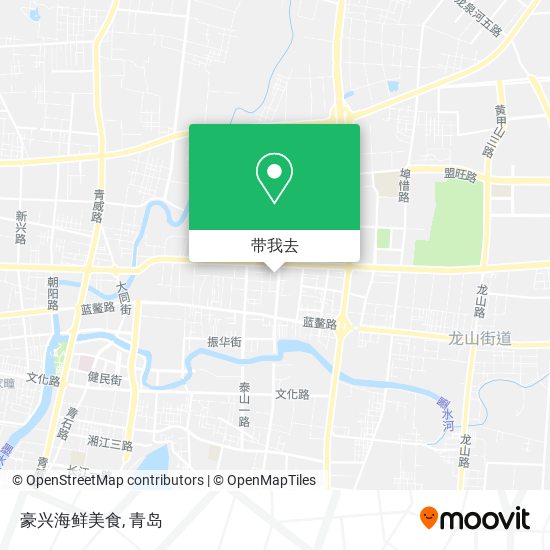 豪兴海鲜美食地图