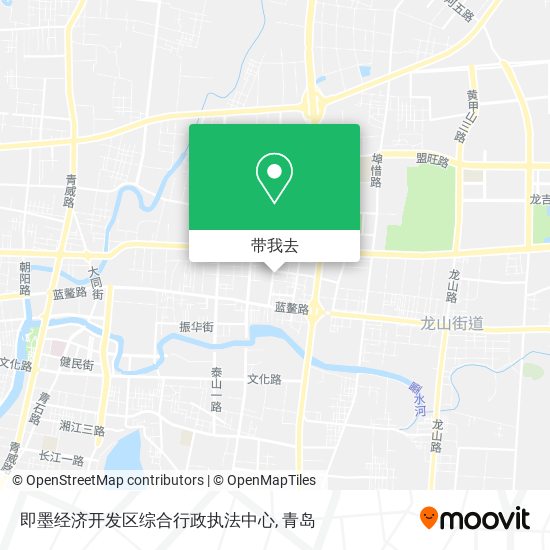 即墨经济开发区综合行政执法中心地图