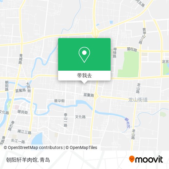朝阳轩羊肉馆地图