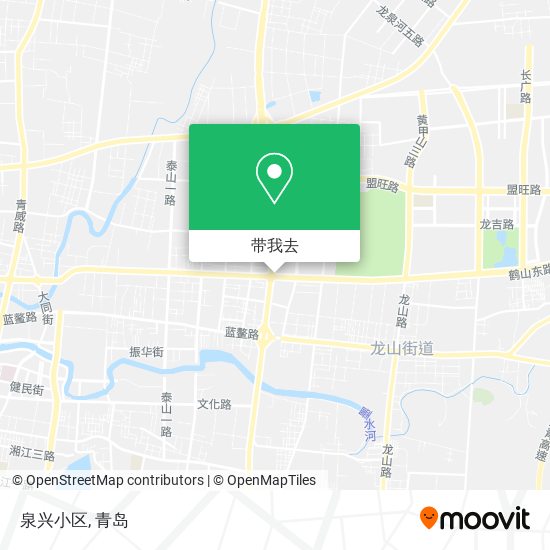 泉兴小区地图