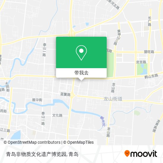 青岛非物质文化遗产博览园地图