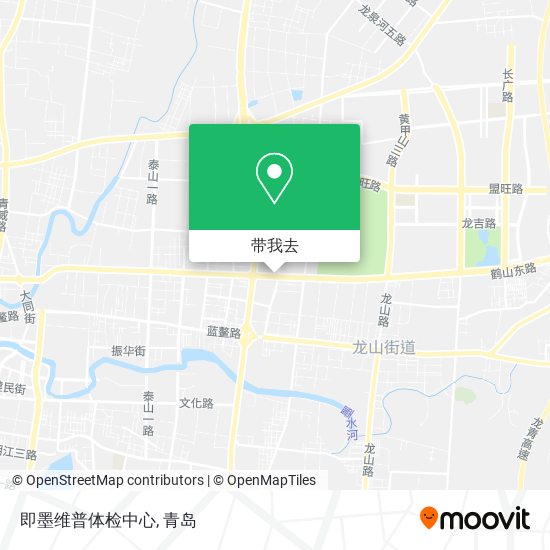 即墨维普体检中心地图