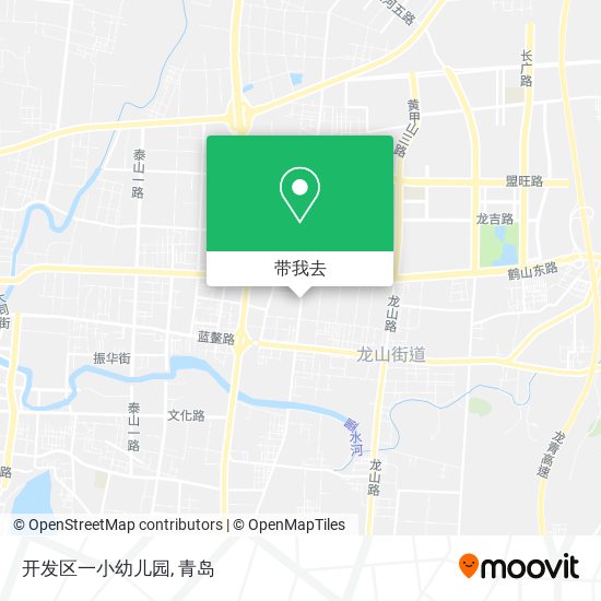 开发区一小幼儿园地图