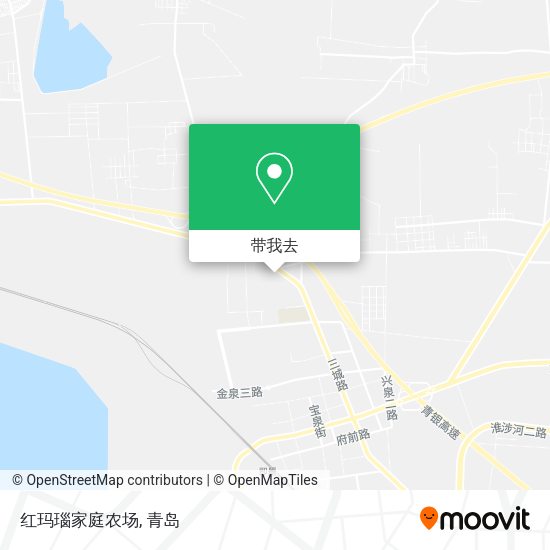 红玛瑙家庭农场地图