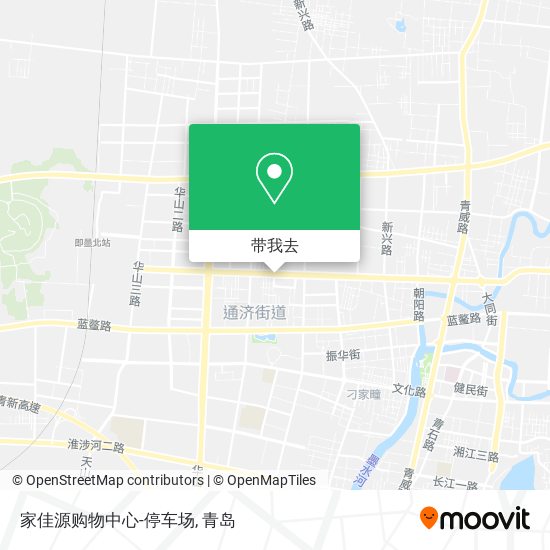 家佳源购物中心-停车场地图