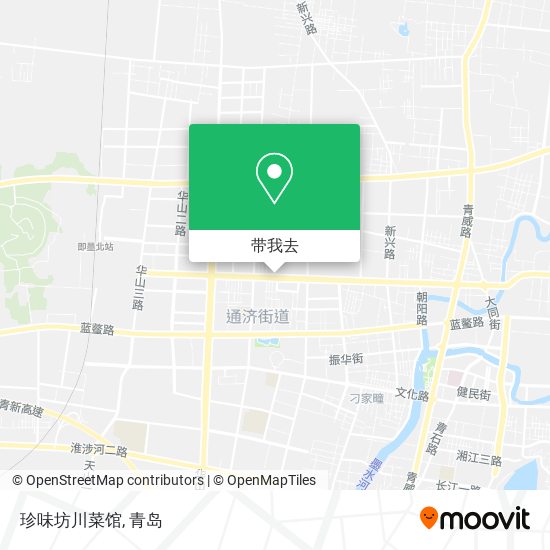珍味坊川菜馆地图