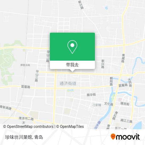 珍味坊川菜馆地图