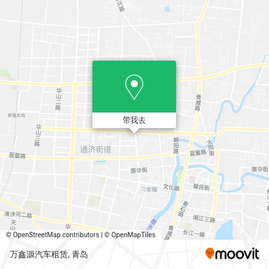 万鑫源汽车租赁地图