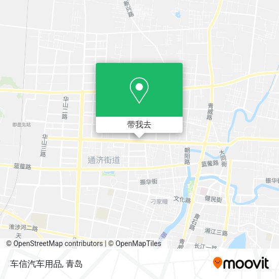 车信汽车用品地图