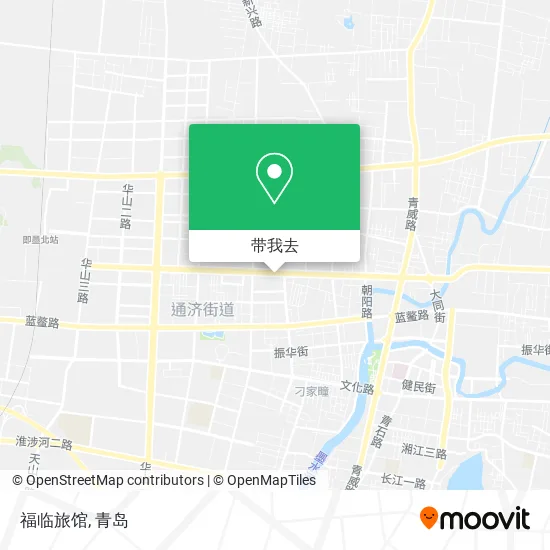 福临旅馆地图