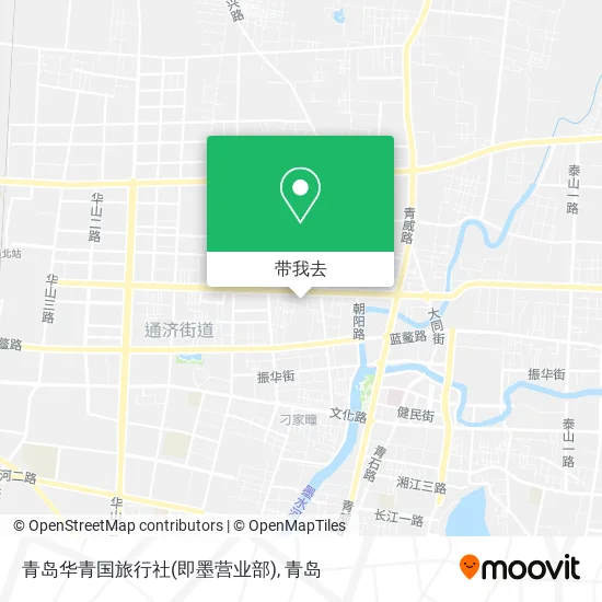 青岛华青国旅行社(即墨营业部)地图