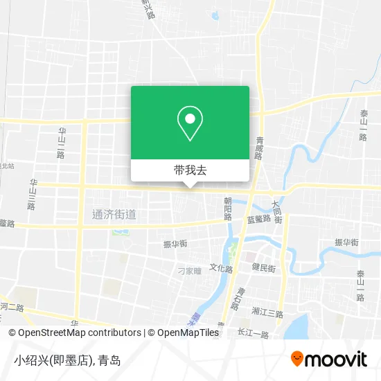 小绍兴(即墨店)地图
