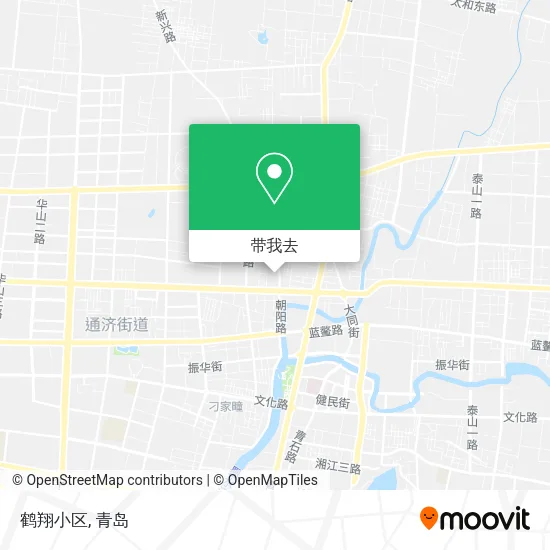 鹤翔小区地图