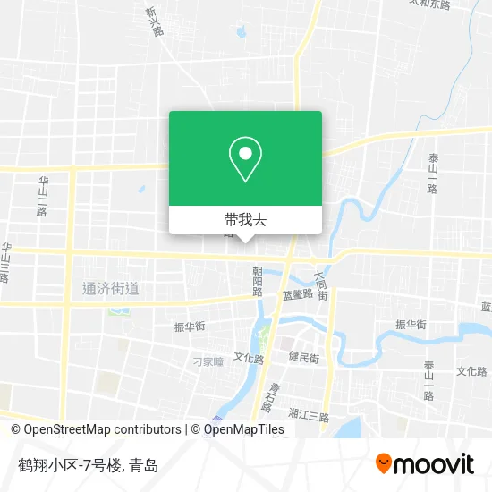 鹤翔小区-7号楼地图