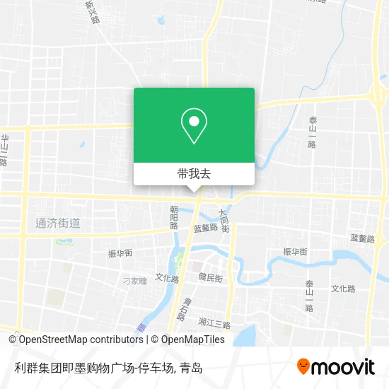 利群集团即墨购物广场-停车场地图