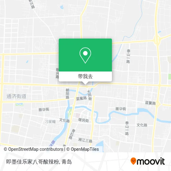 即墨佳乐家八哥酸辣粉地图