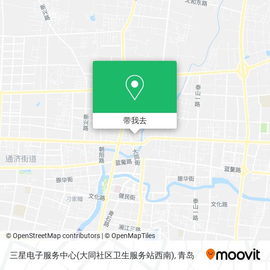 三星电子服务中心(大同社区卫生服务站西南)地图