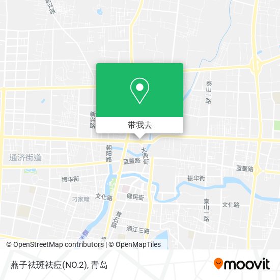 燕子祛斑祛痘(NO.2)地图
